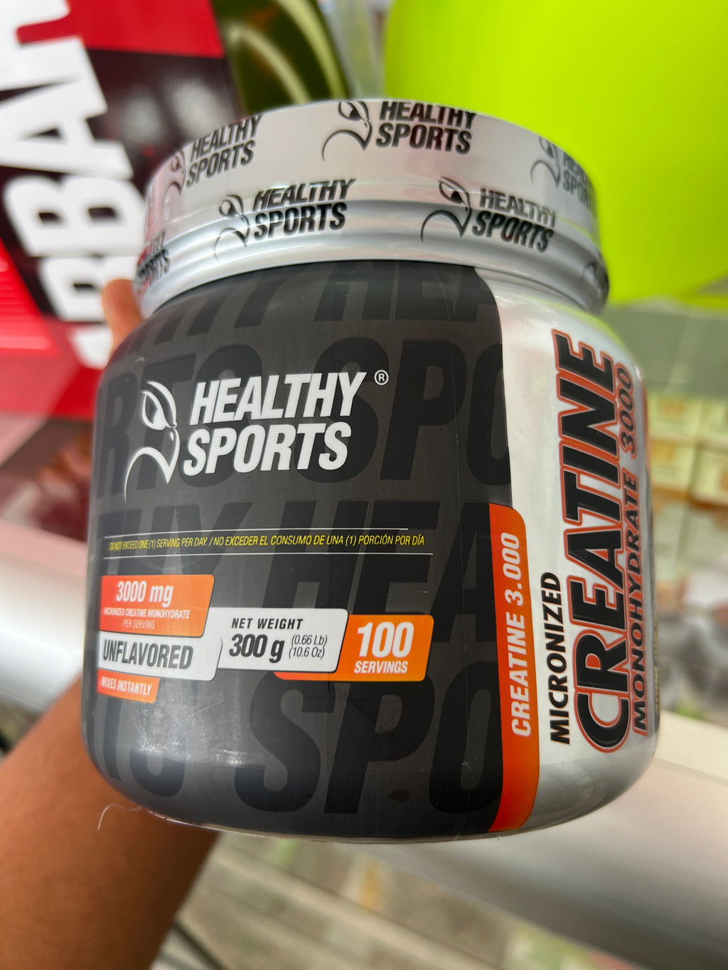 Creatina monohidratada 3000MG